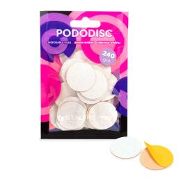 STALEKS Pododisk L - jednorázové pilníky na pedikúru - 240