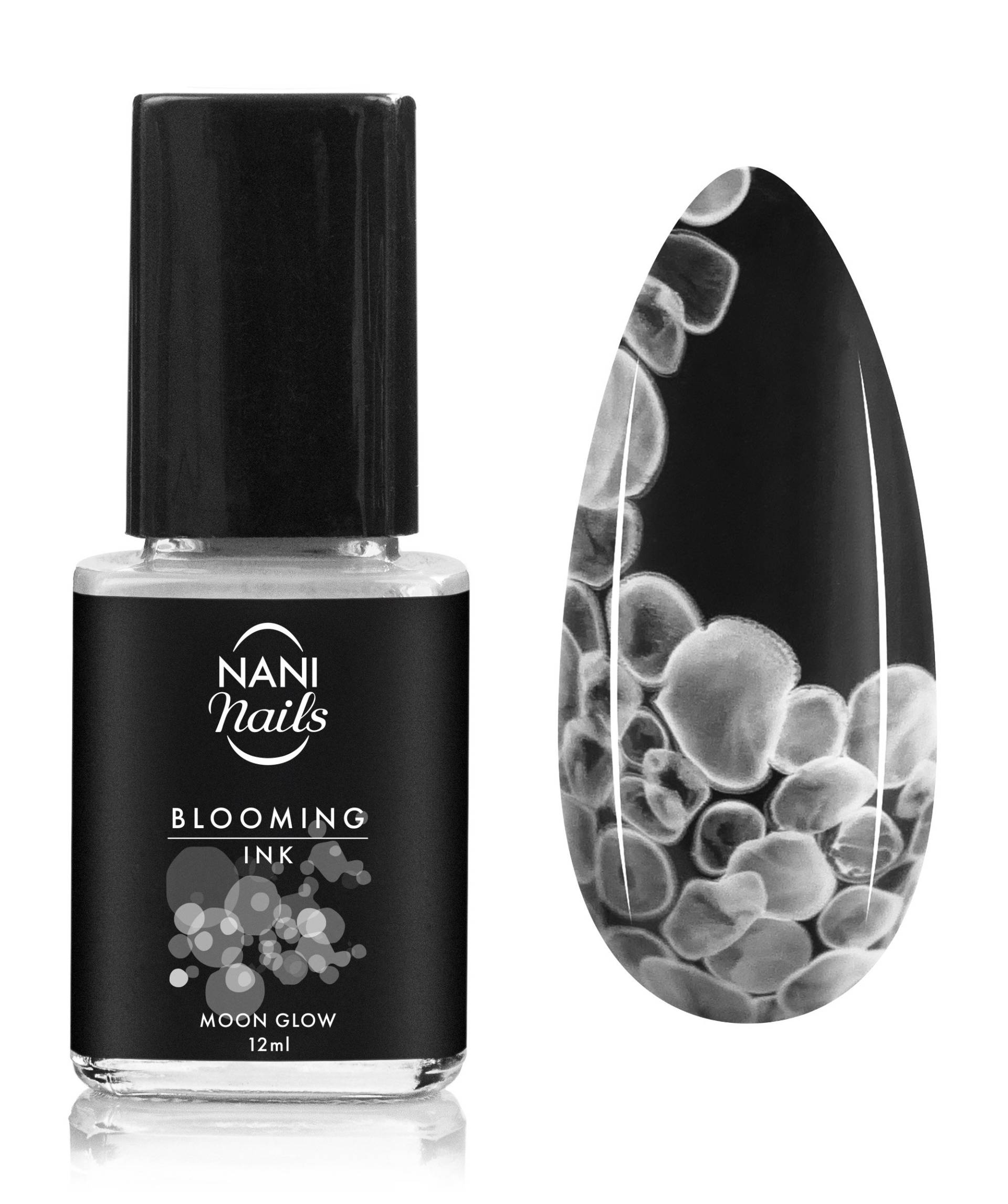 NANI zdobiaci lak Blooming INK 12 ml - Moon Glow