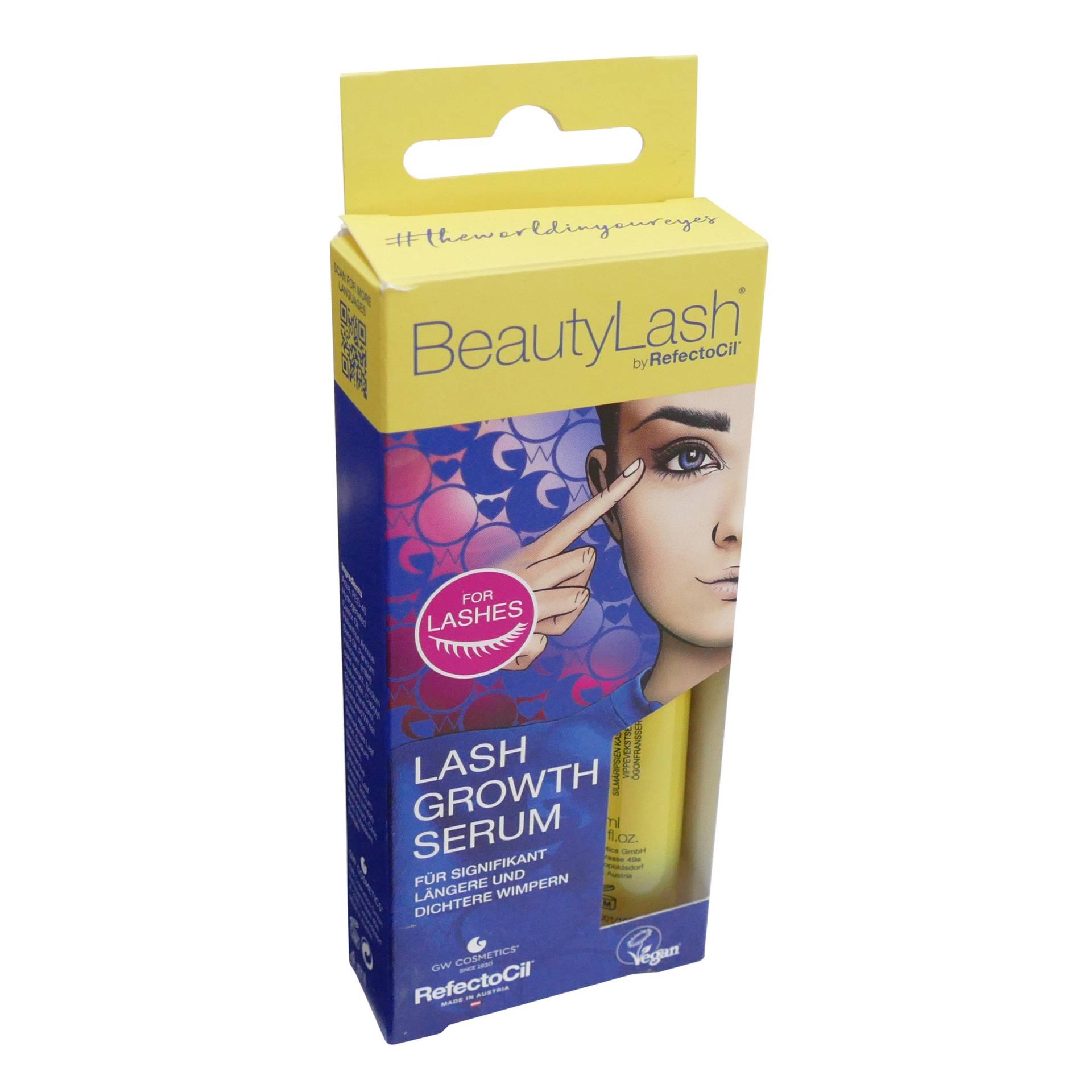 RefectoCil BeautyLash – Ser pentru creșterea genelor, 4 ml