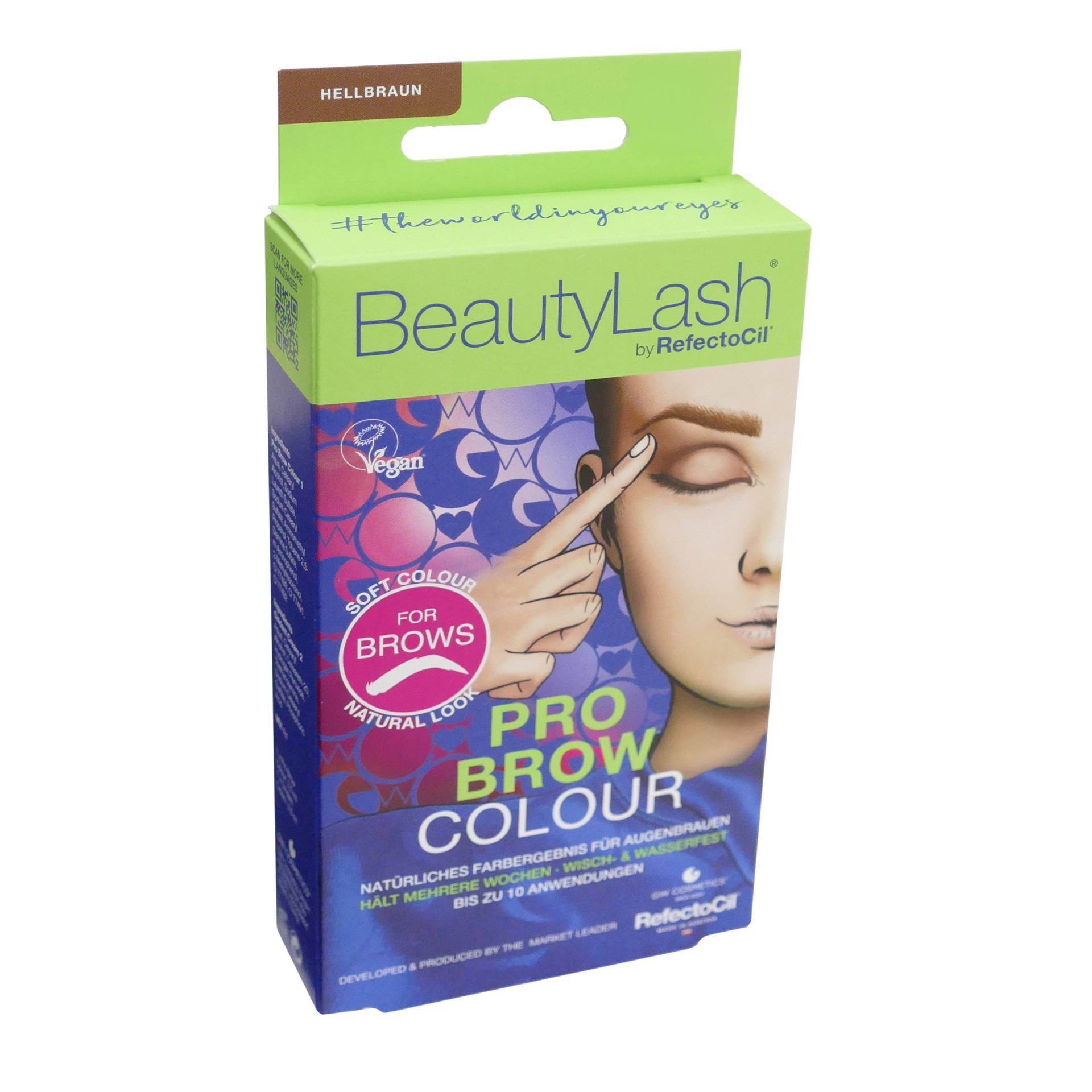 RefectoCil BeautyLash – Vopsea pentru sprâncene – brun deschis