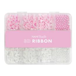 NANI 3D φιογκάκια - Λευκές, ροζ, κόκκινες