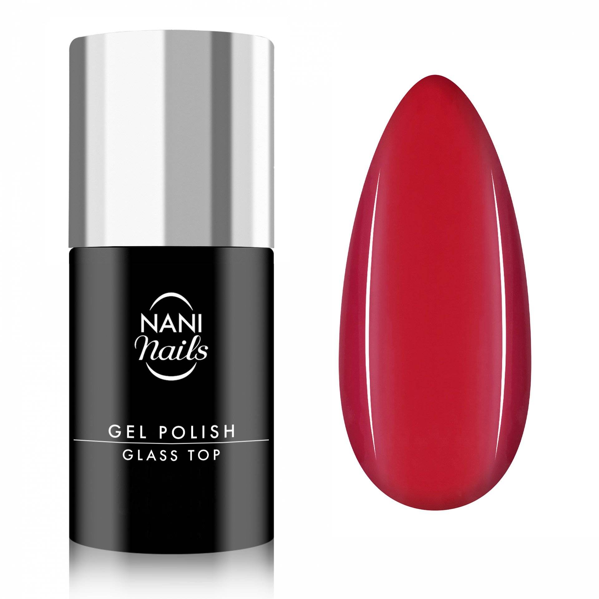 NANI ojă semipermanentă Glass Top 5 ml - Berry Crush
