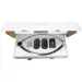 NANI LED καμπύλο καλλυντικό φωτιστικό 48 W - Black