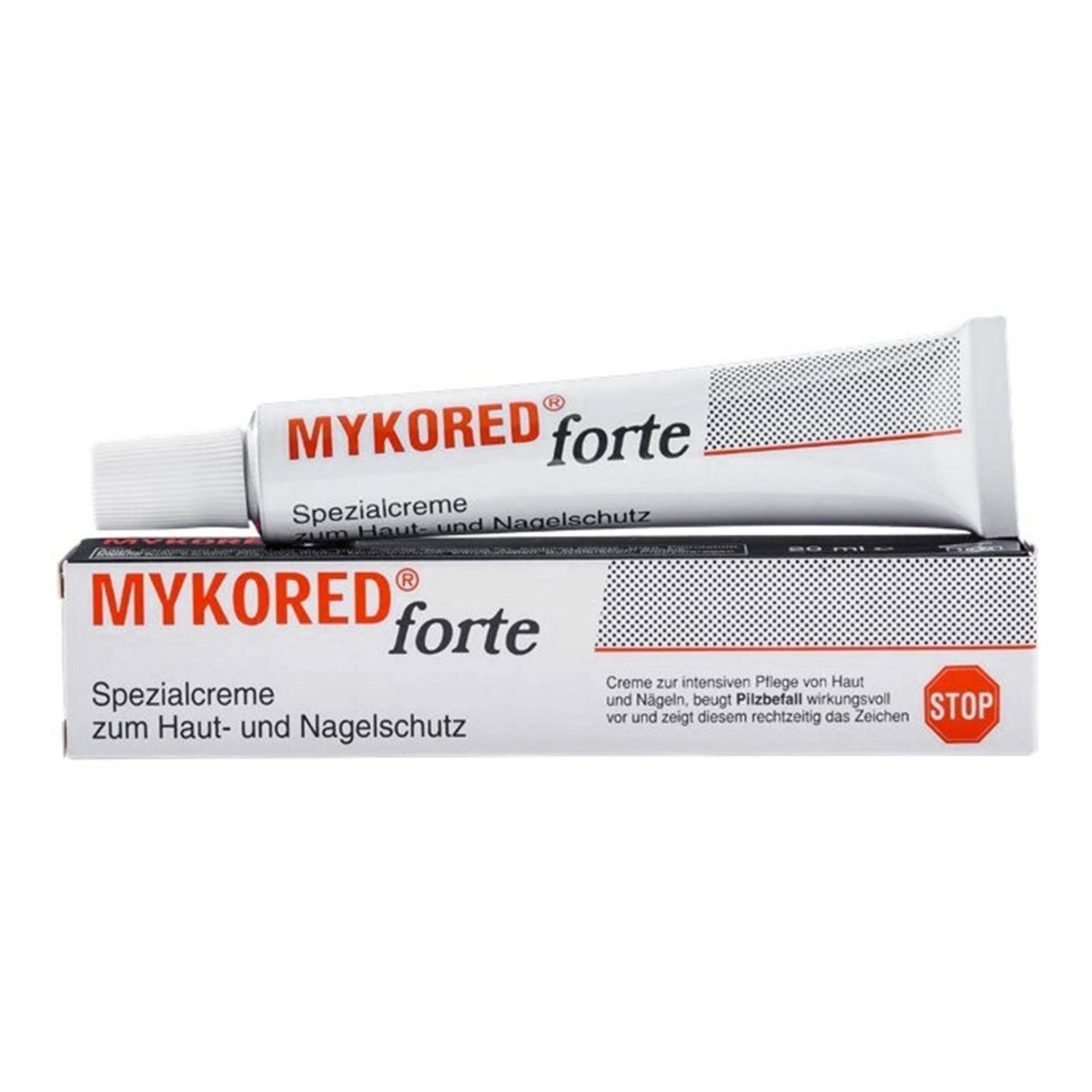 Mykored Forte Cremă pentru unghii și piele împotriva micozelor și ciupercilor 20 ml