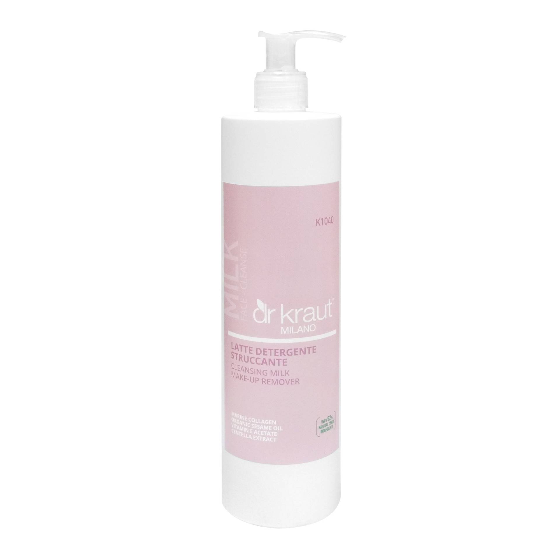 Dr. Kraut čistící odličovací mléko 500 ml - S kolagenem