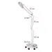 NANI kosmetická LED lampa s lupou na kolečkách 24 W - White