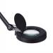 NANI επιτραπέζια λάμπα LED με μεγεθυντικό φακό 24 W – Black