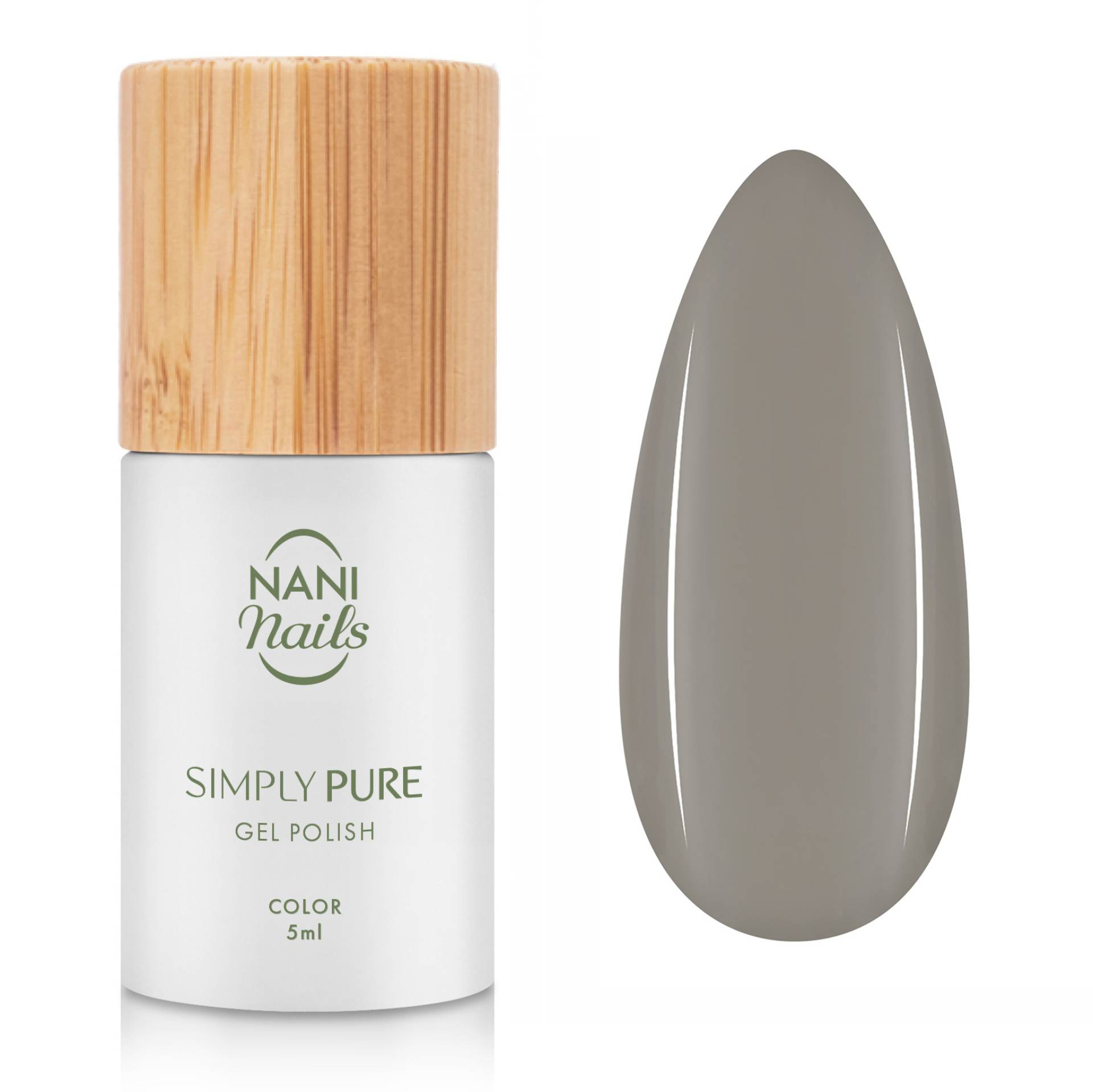 NANI ojă semipermanentă Simply Pure 5 ml - Misty Rock