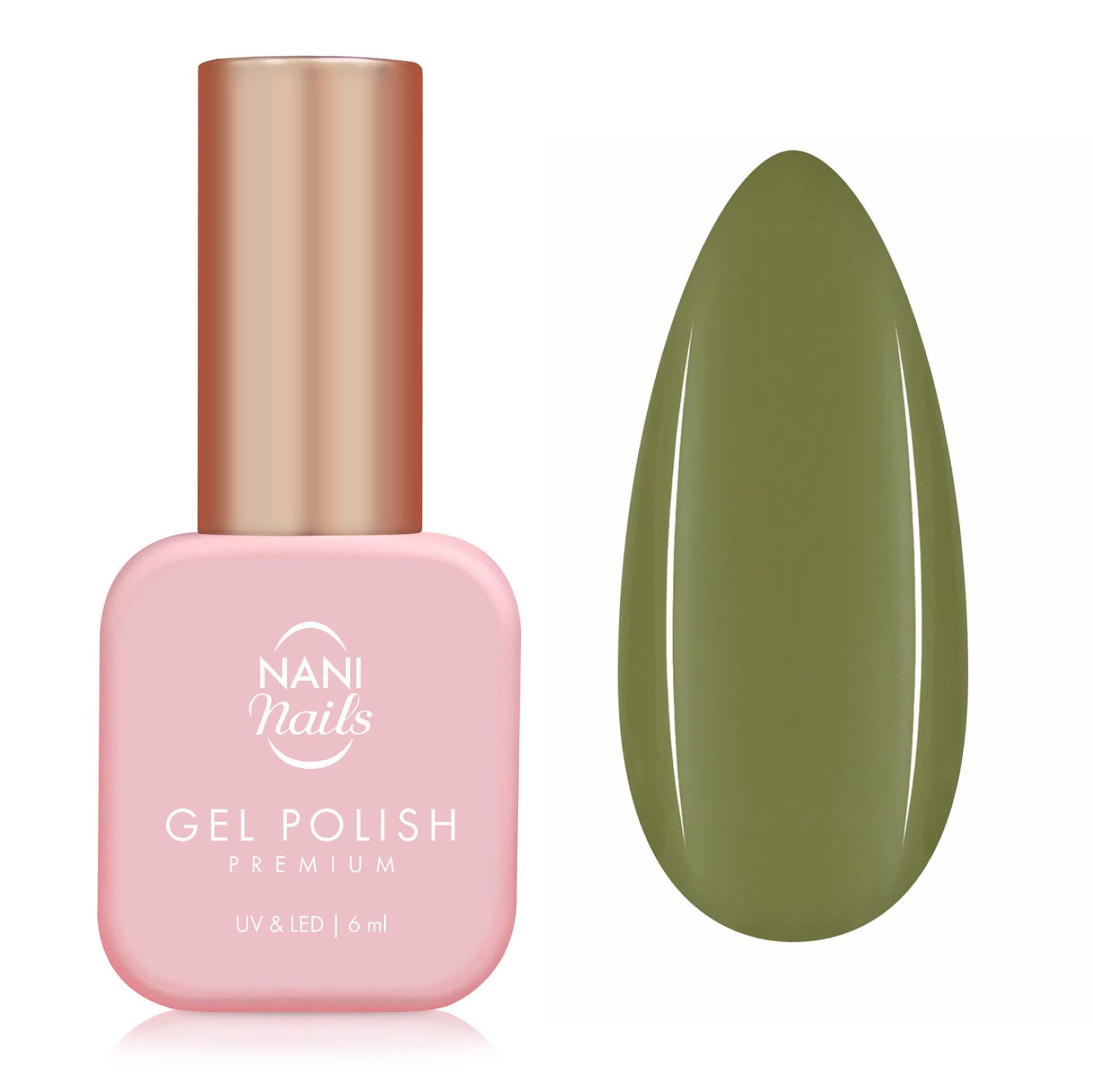 NANI ojă semipermanentă Premium 6 ml - Whispering Willow