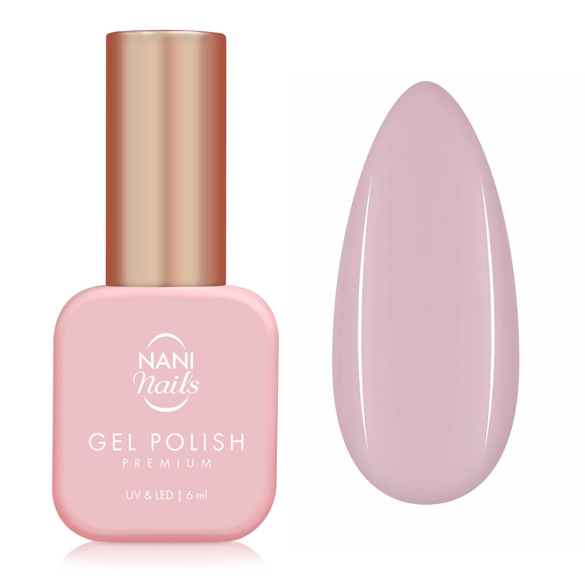NANI gel lak Premium 6 ml - Pink Cloud