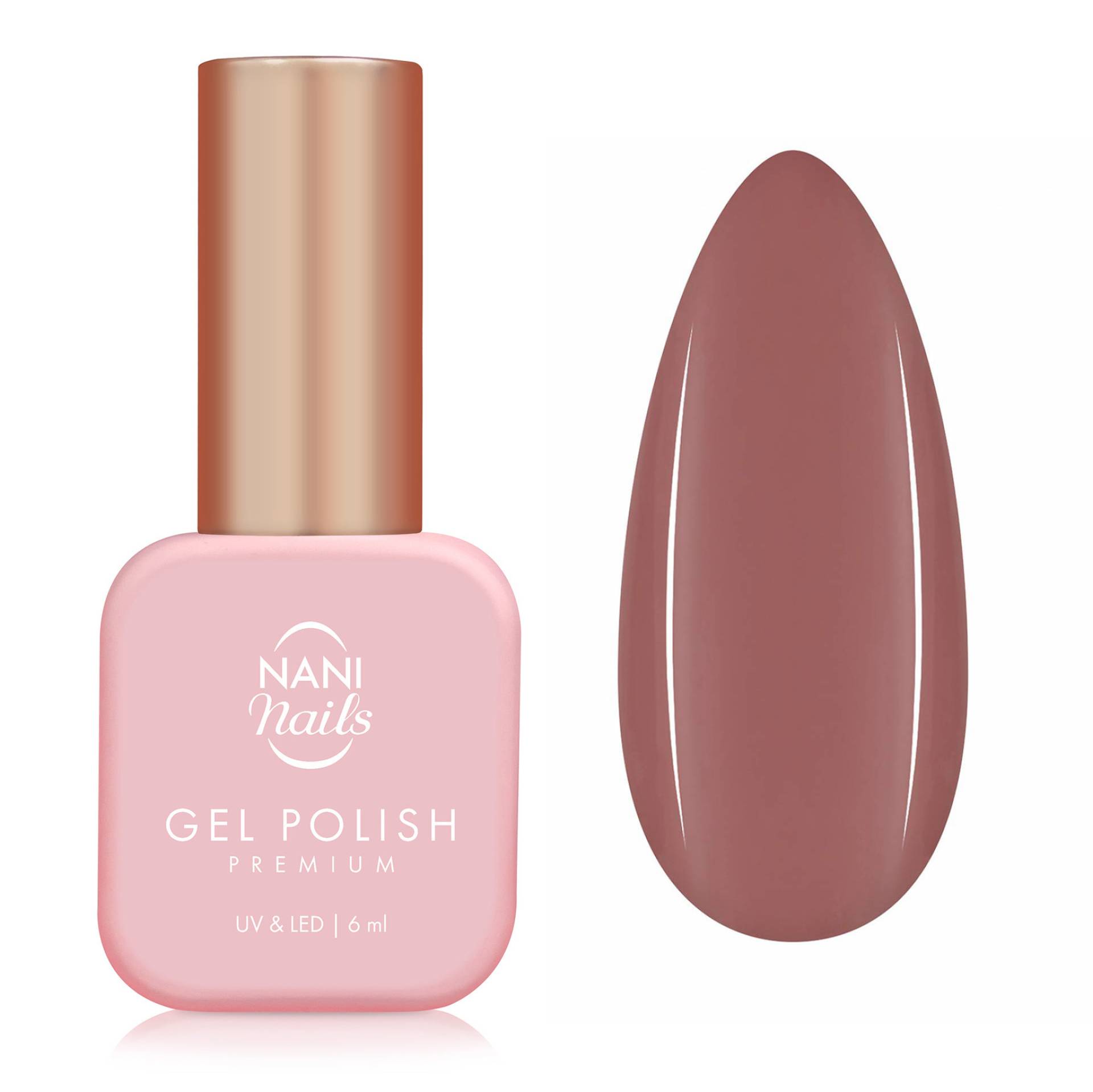 NANI ojă semipermanentă Premium 6 ml - Soft Blush