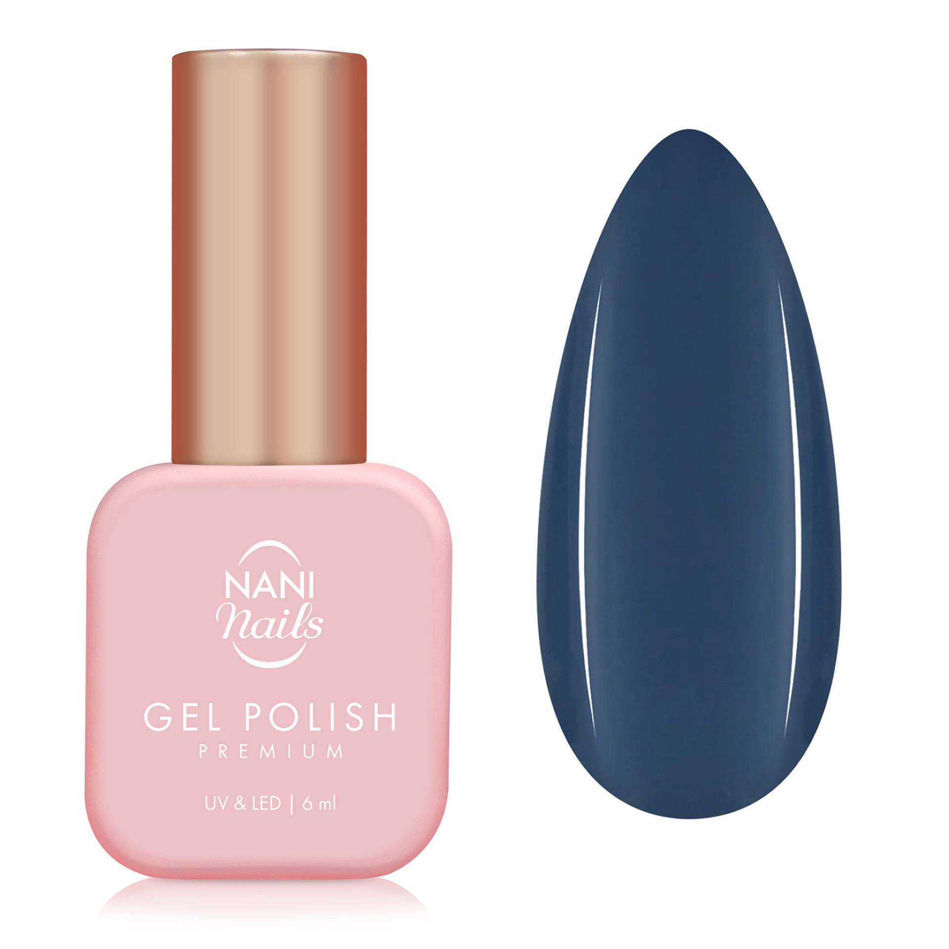 NANI ojă semipermanentă Premium 6 ml - Midnight River