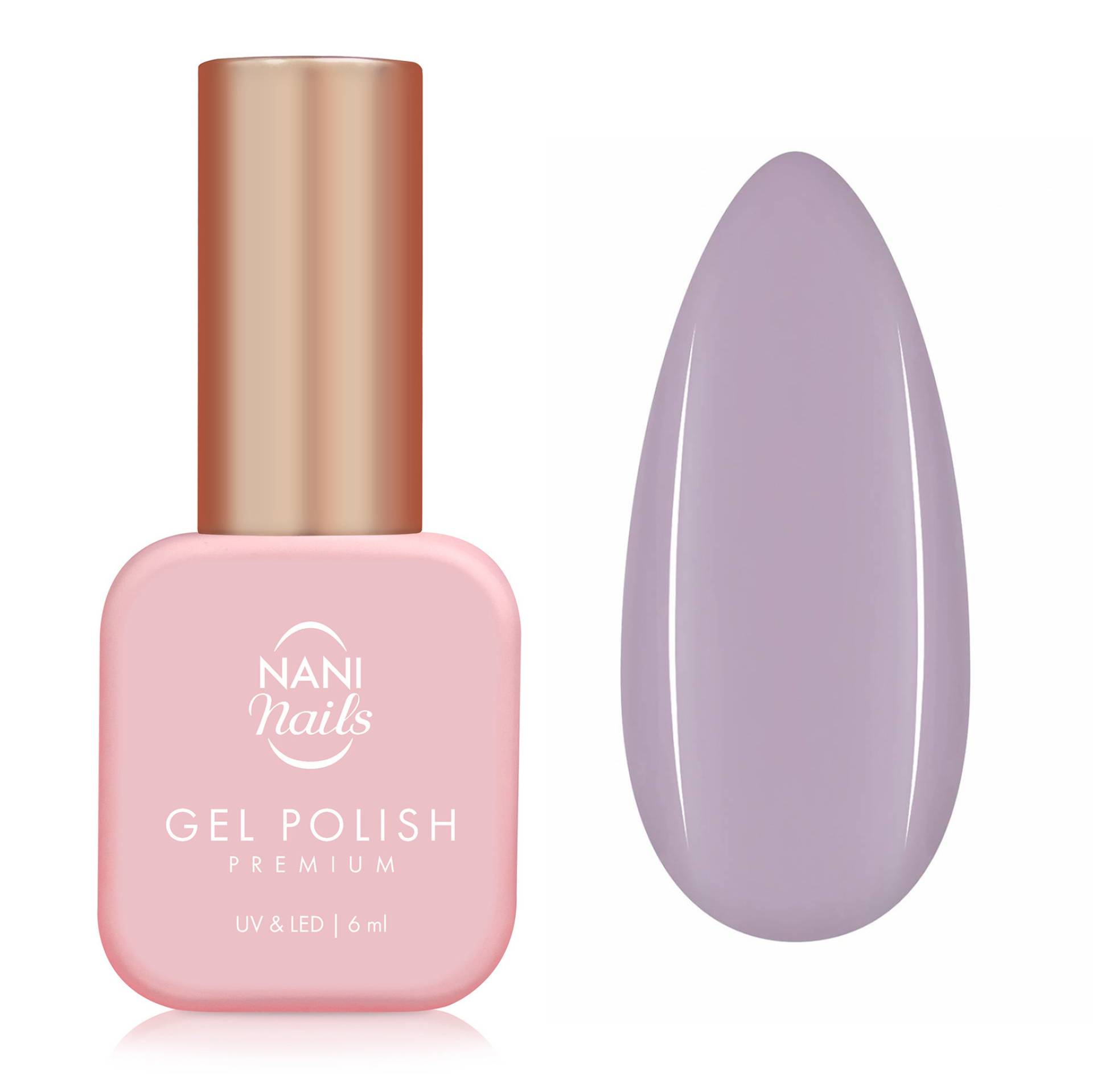 NANI gel lak Premium 6 ml - Lilac Breeze