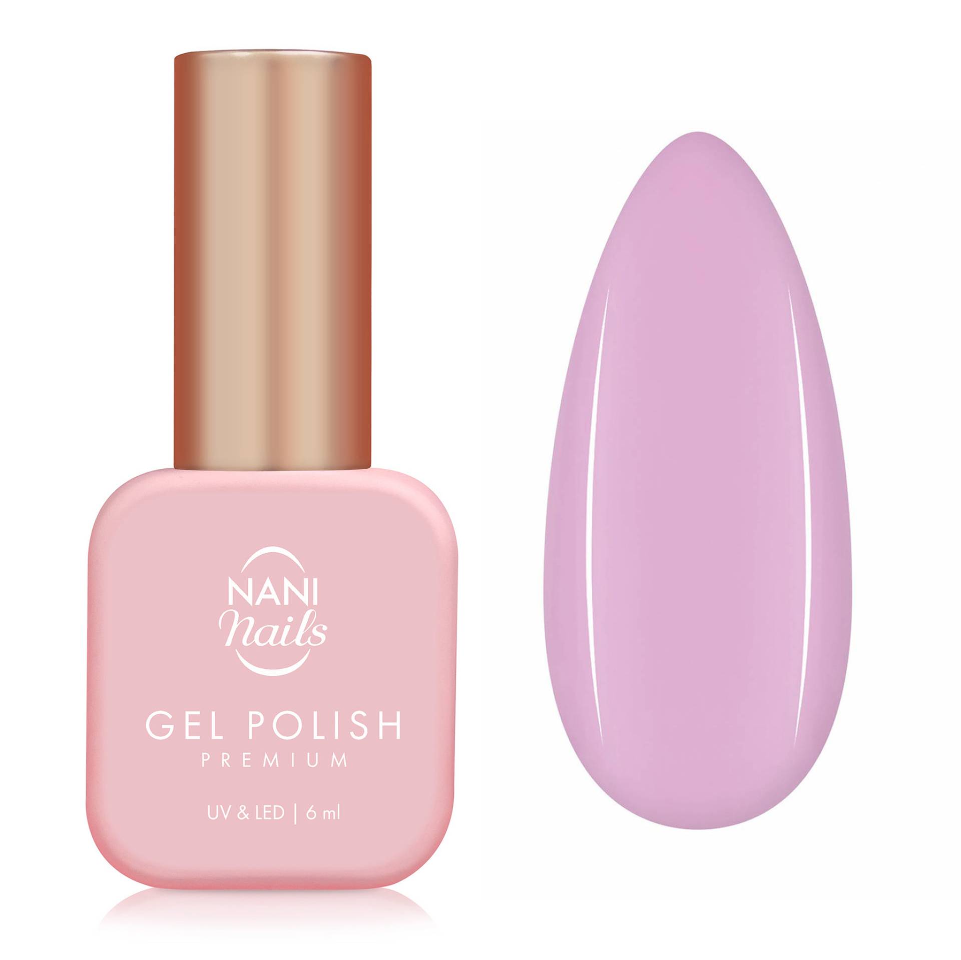 NANI gel lak Premium 6 ml - Bubblegum Pink