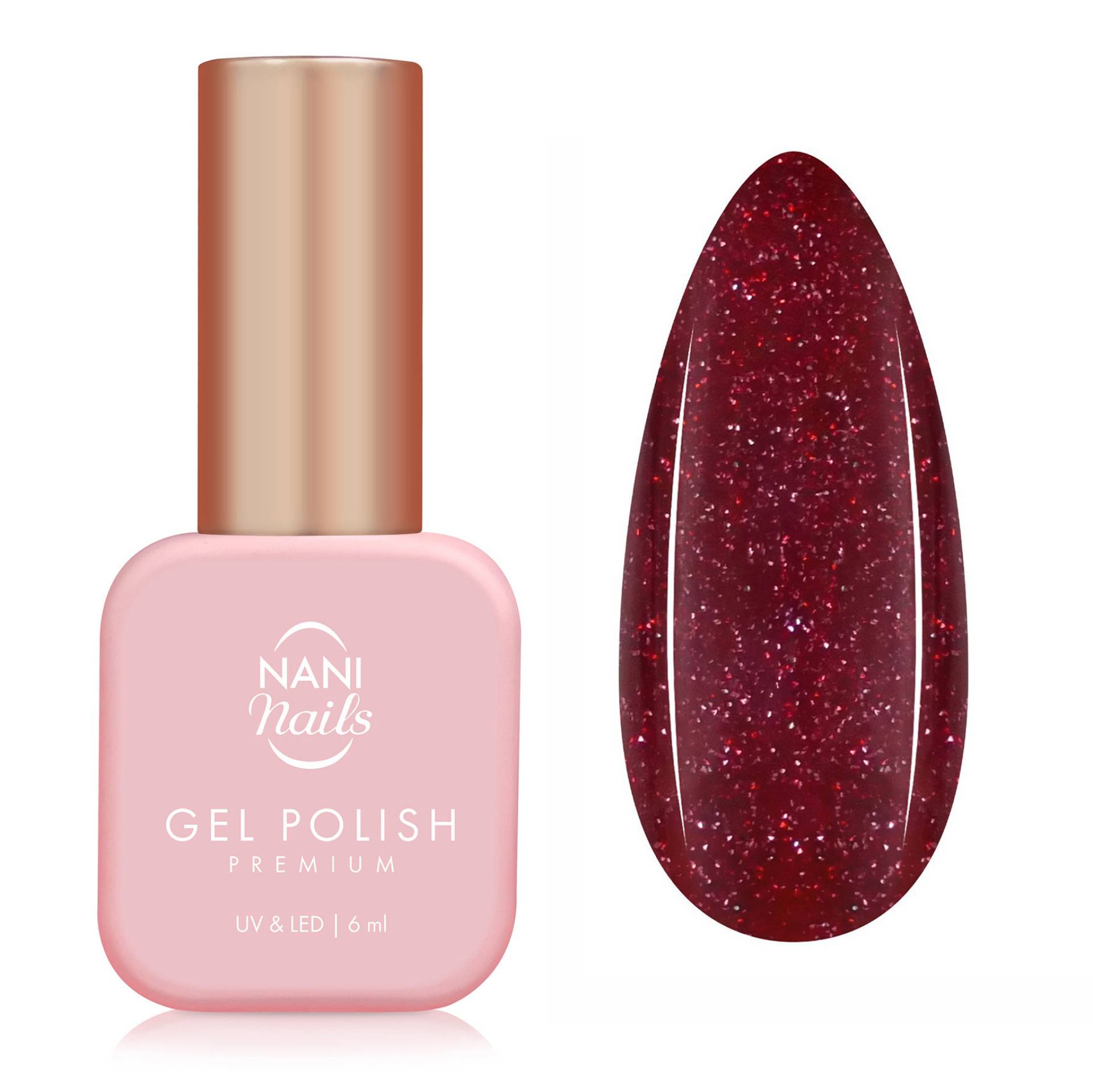 NANI gél lak Premium 6 ml - Wine Spark