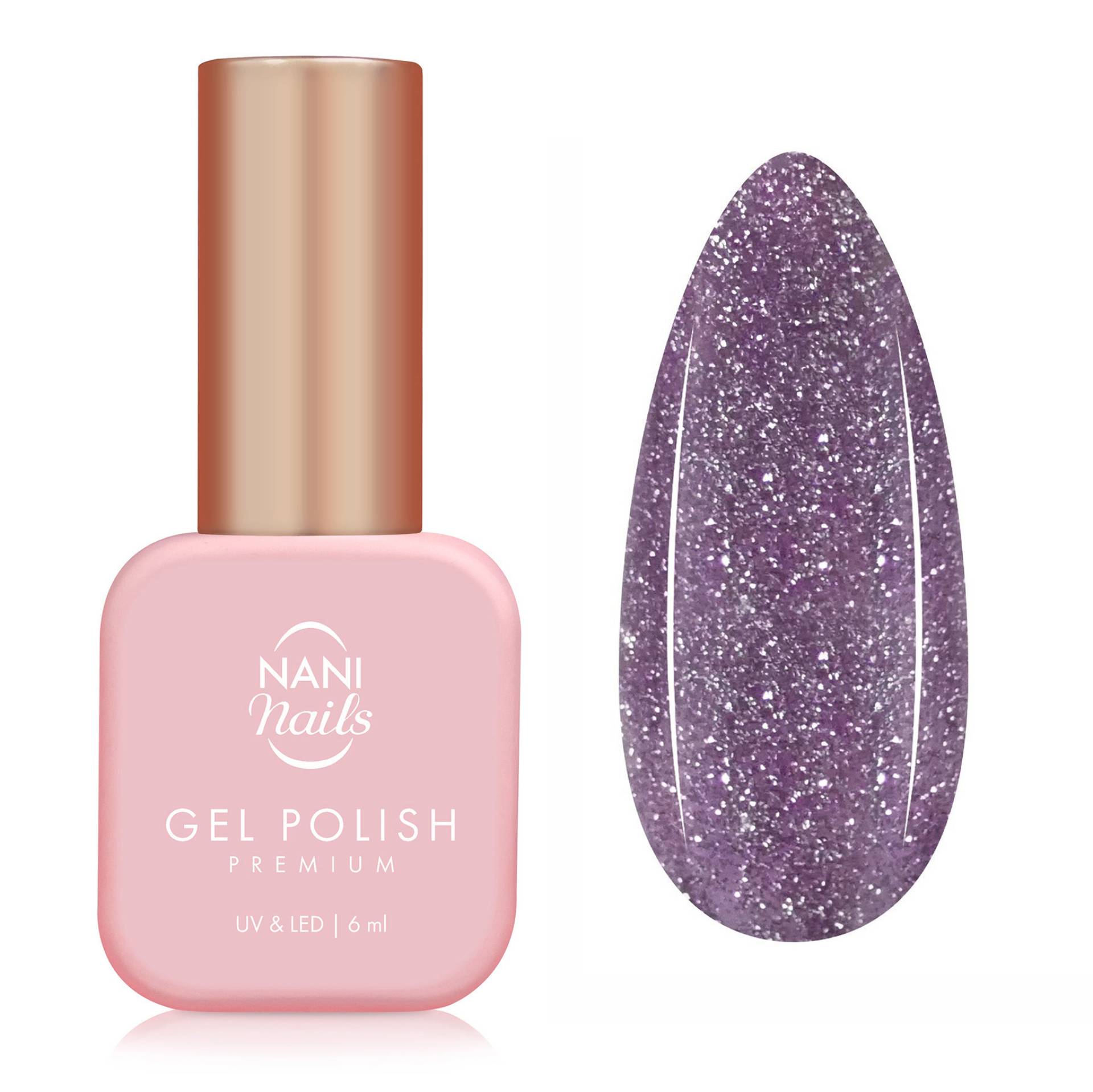 NANI ojă semipermanentă Premium 6 ml - Plump Veil