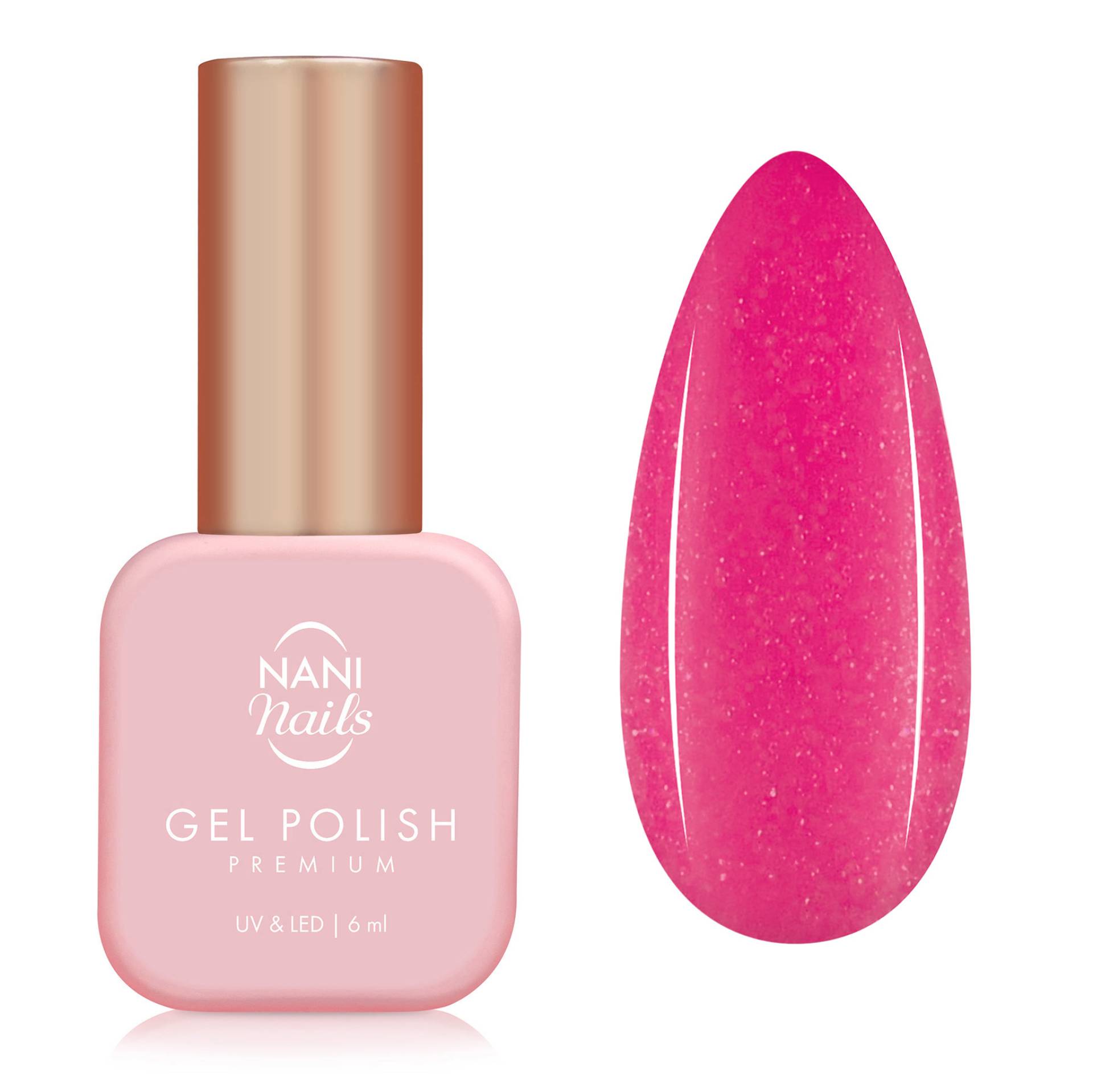 NANI ojă semipermanentă Premium 6 ml - Berry Shine