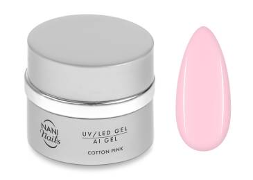 NANI UV/LED AI gél 15 ml - Cotton Pink