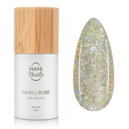 NANI gél lak Simply Pure 5 ml - Twinkle Gold