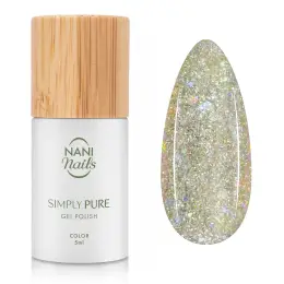 NANI gél lakk Simply Pure 5 ml - Twinkle Gold