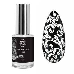 NANI lak na pečiatkovú metódu 7 ml - White