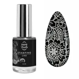 Verniz estampagem NANI 7 ml - Silver