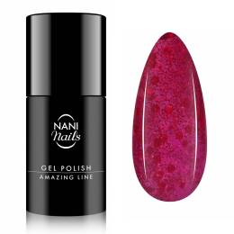 NANI gél lak Amazing Line 5 ml - Crimson Confetti