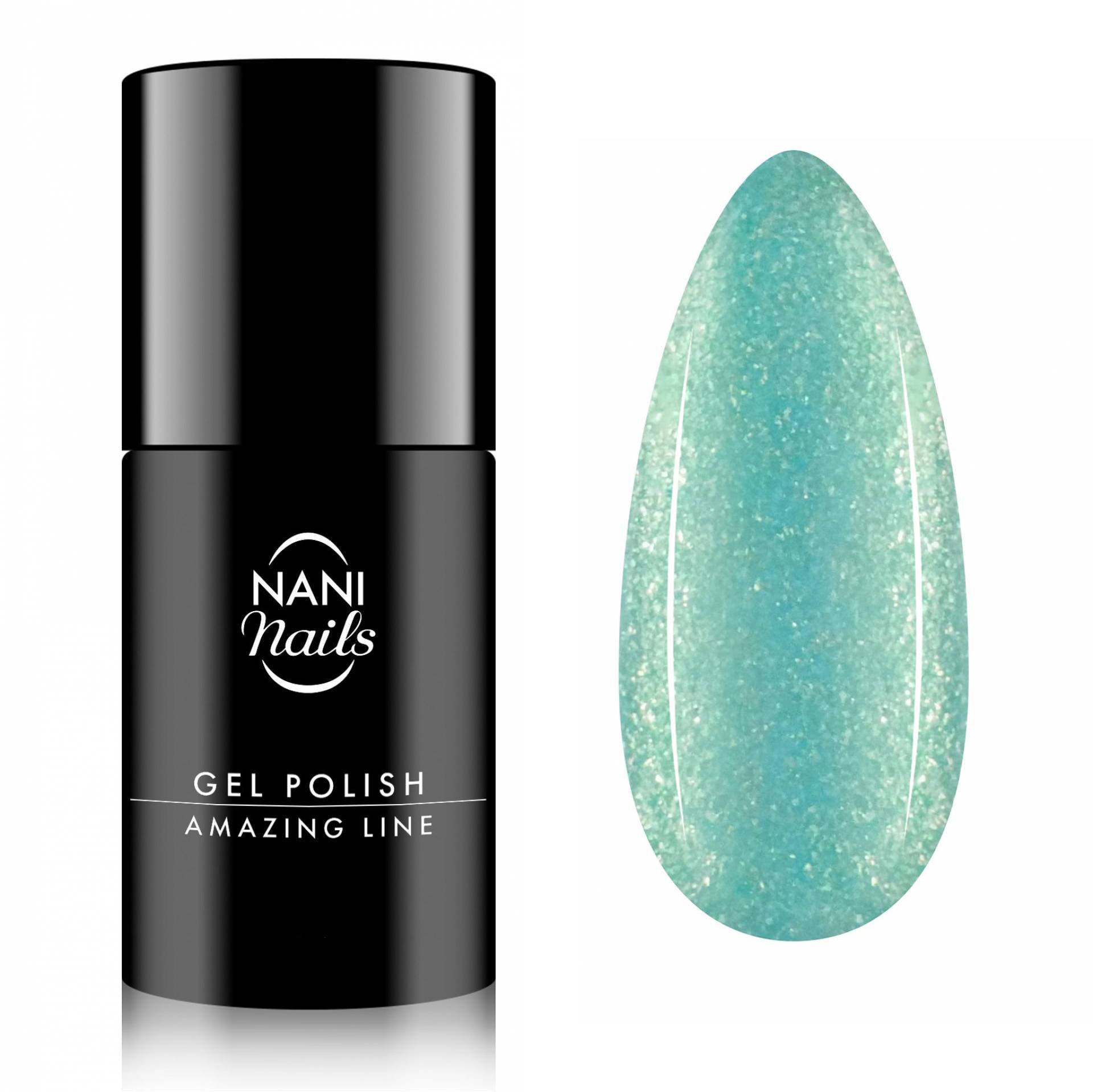 NANI Ojă semipermanentă Amazing Line 5 ml - Glitter Splash