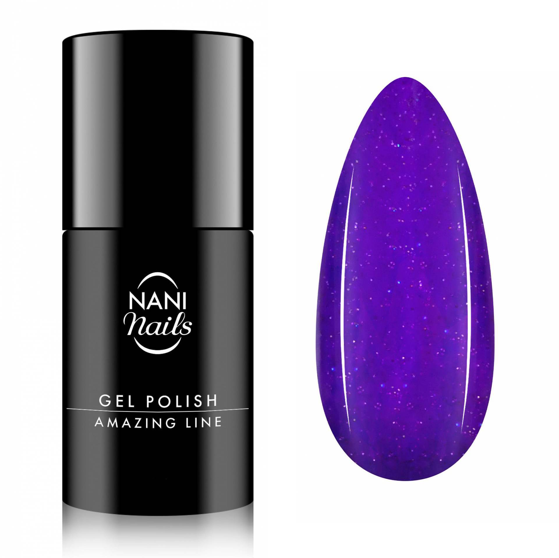 NANI Ojă semipermanentă Amazing Line 5 ml - Purple Flame
