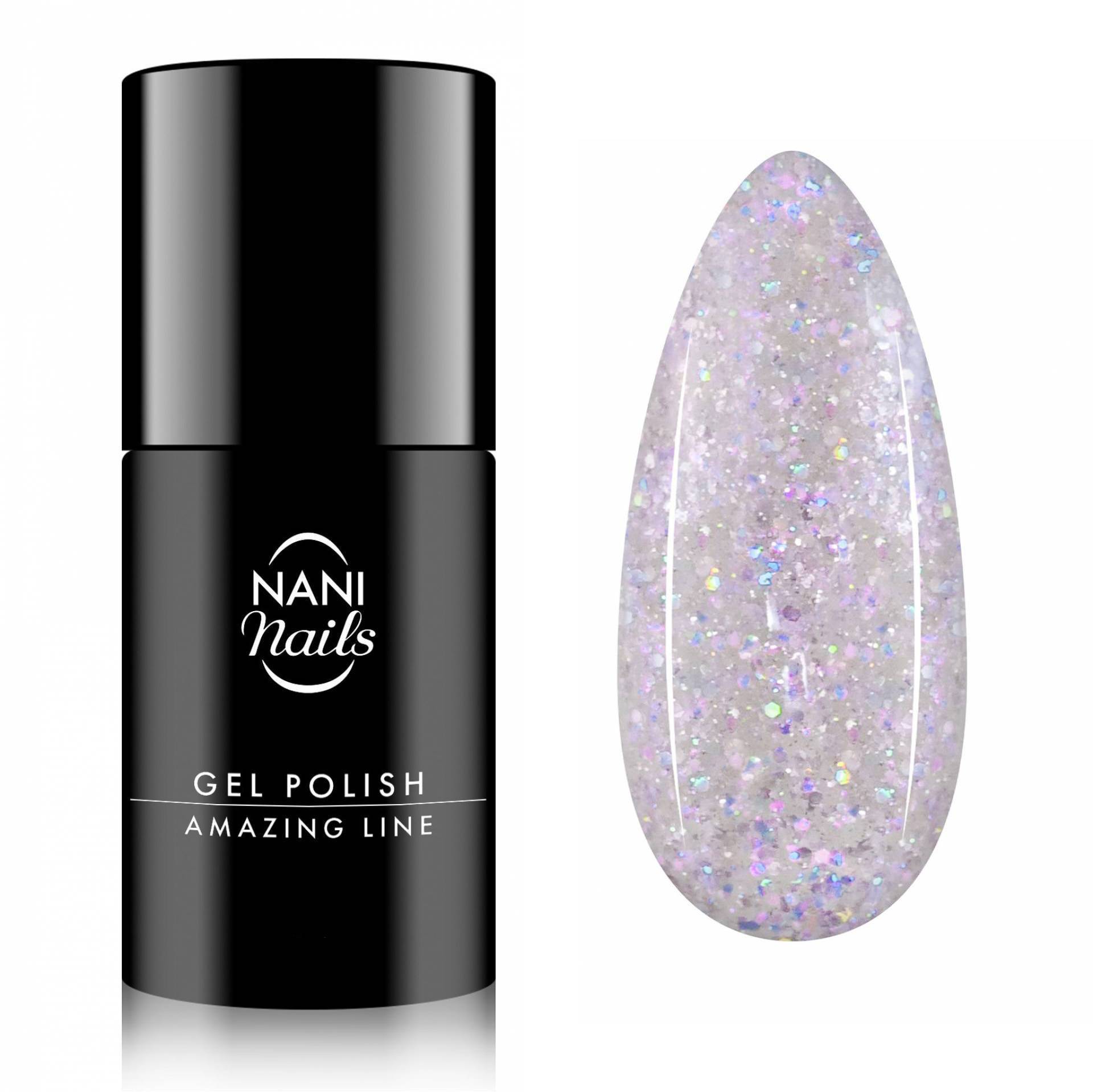 NANI Ojă semipermanentă Amazing Line 5 ml - Crystal Glimmer