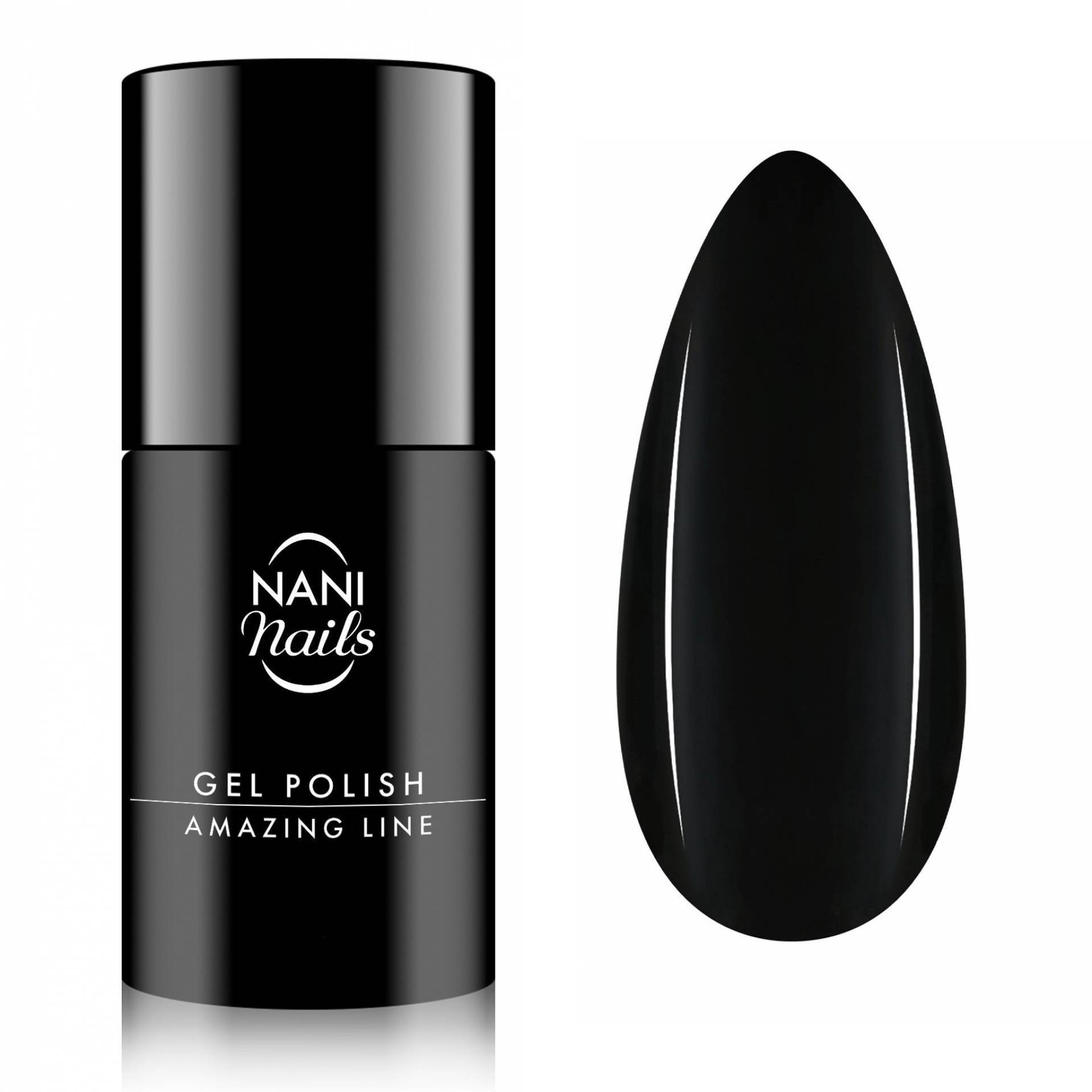 NANI gel lak Amazing Line 5 ml - Black Tie