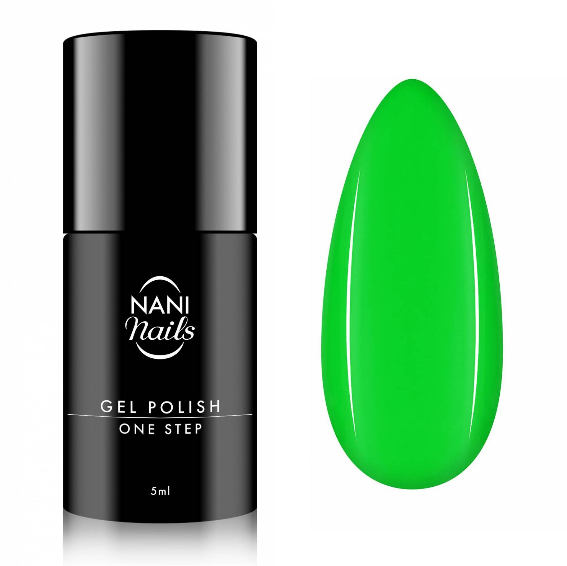 Oja semipermanenta NANI One Step 5 ml - Neon Green