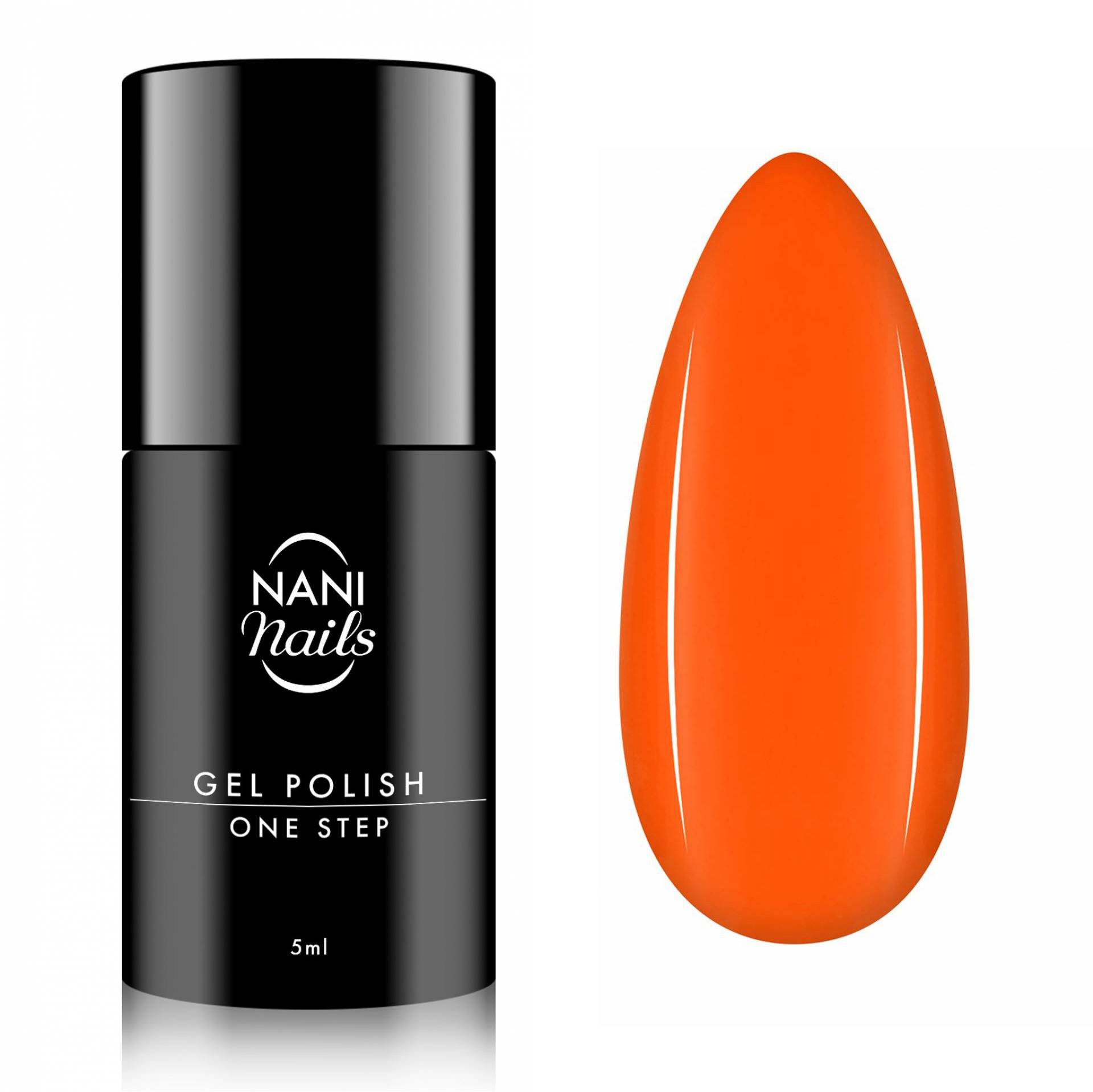 Oja semipermanenta NANI One Step 5 ml - Neon Orange