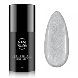 NANI gel lak One Step 5 ml - Glitter Steel
