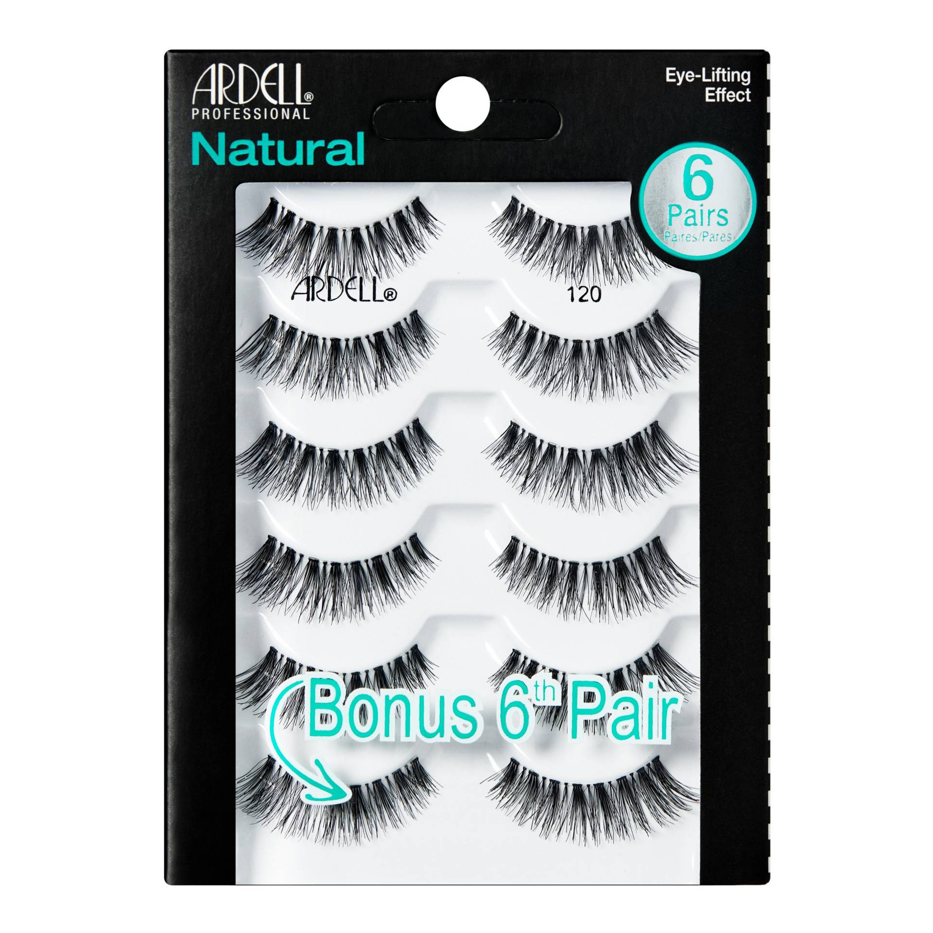 Ardell gene false - Natural Black 6 pack
