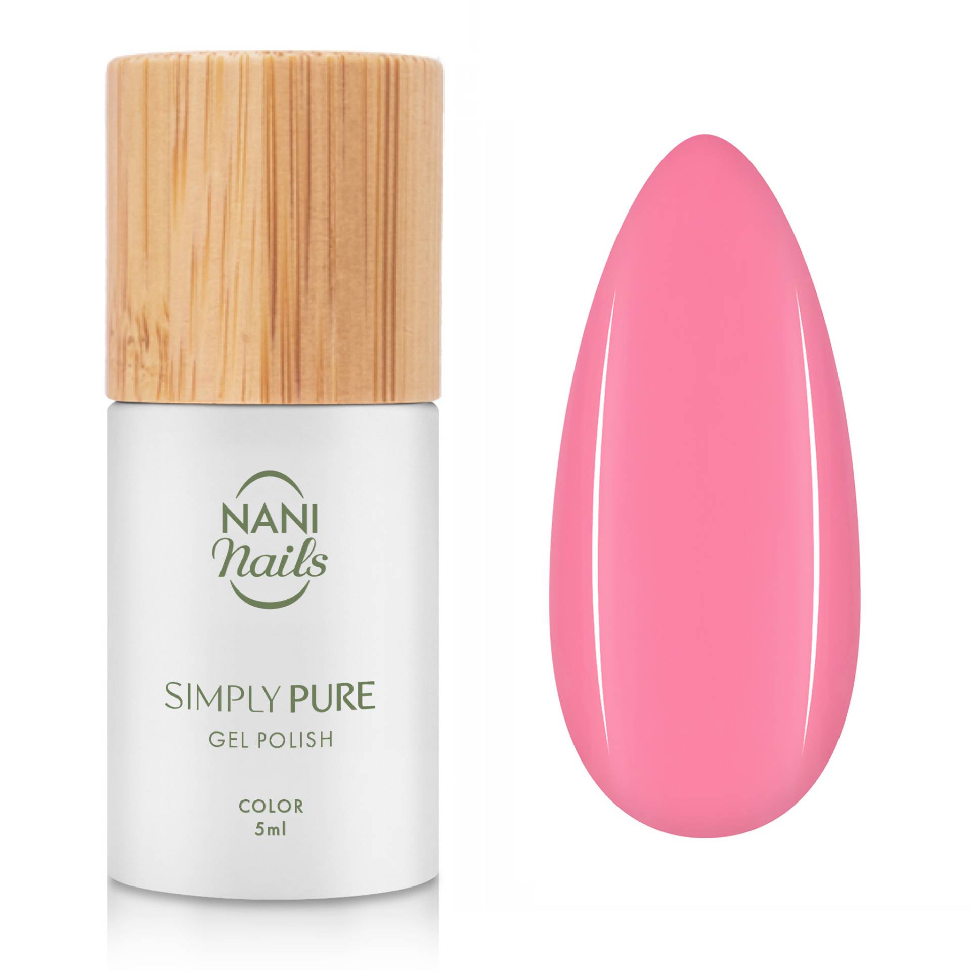NANI ojă semipermanentă Simply Pure 5 ml - Pink Flare