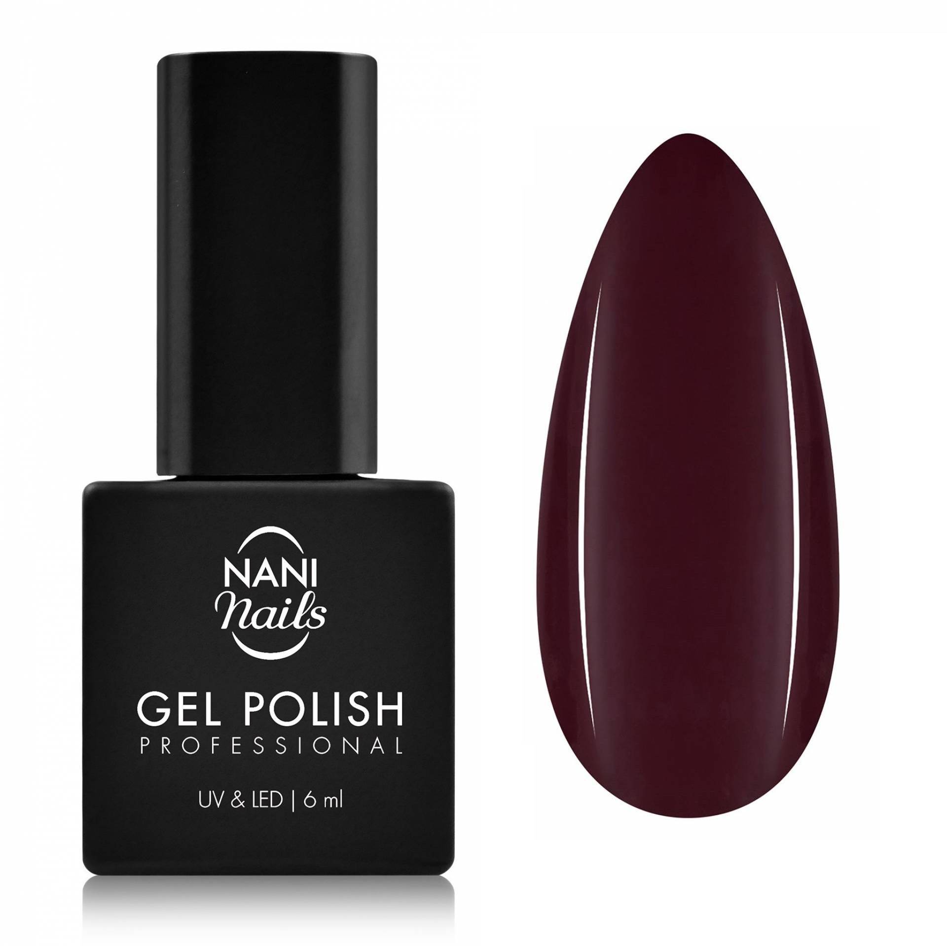NANI gel lak 6 ml - Black Ash
