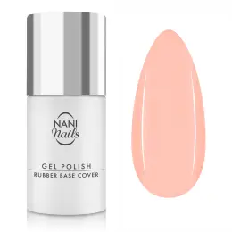 NANI ojă semipermanentă Rubber Base Cover 5 ml - Delicate Coral