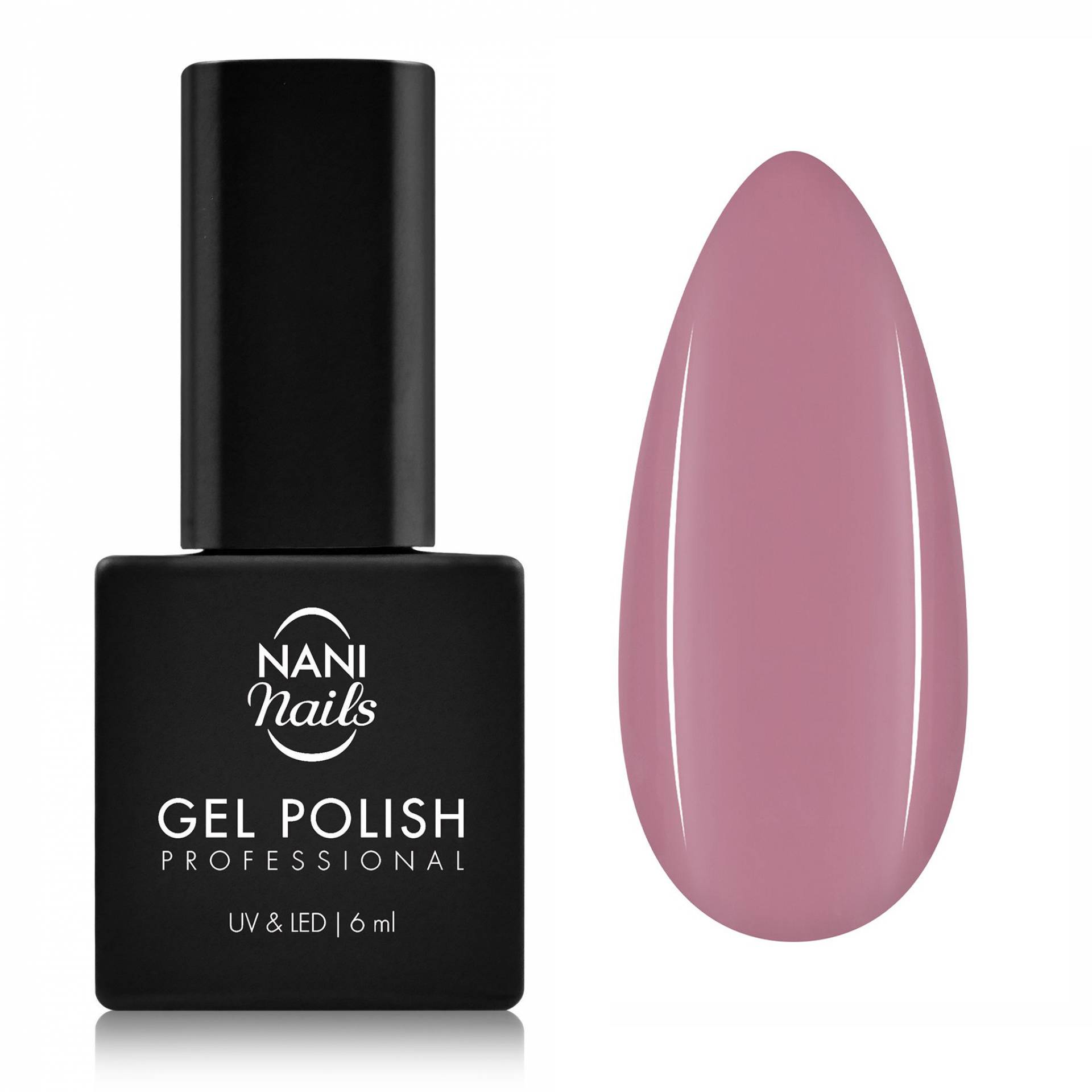 NANI Ojă semipermanentă 6 ml - Rose Dusk
