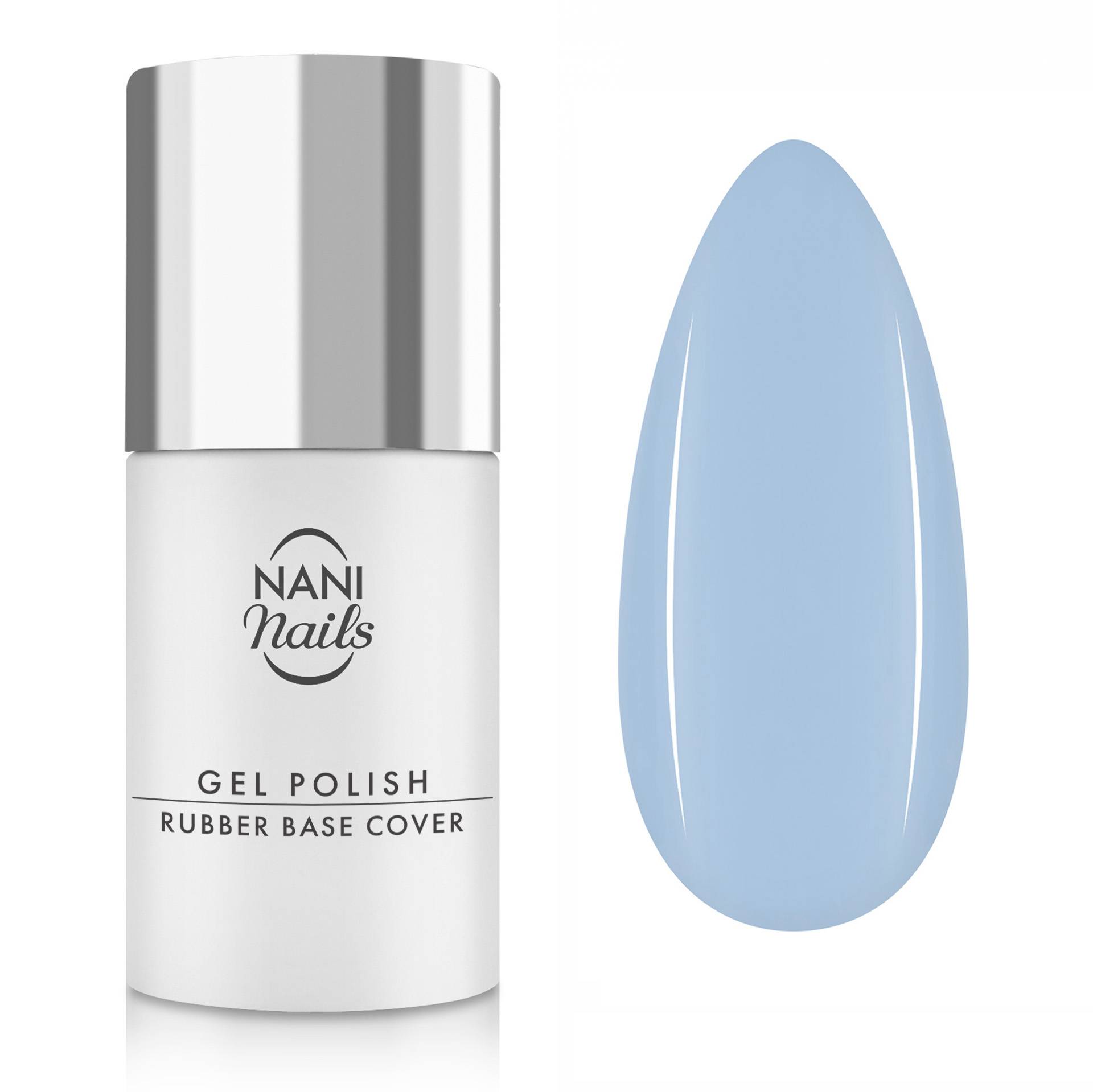 NANI ojă semipermanentă Rubber Base Cover 5 ml - Polar Sky