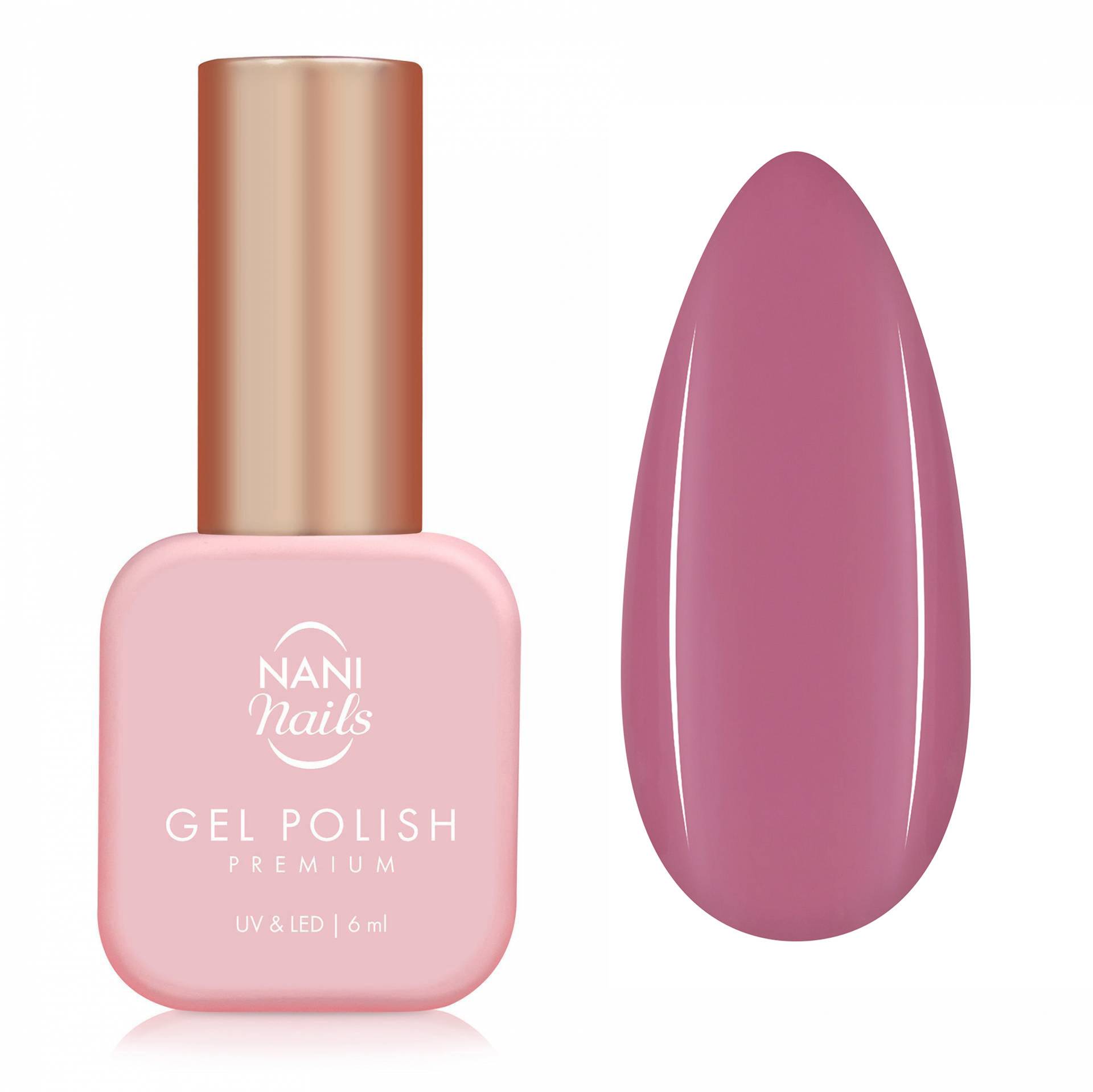 NANI gél lakk Premium 6 ml - Rosy Cloud