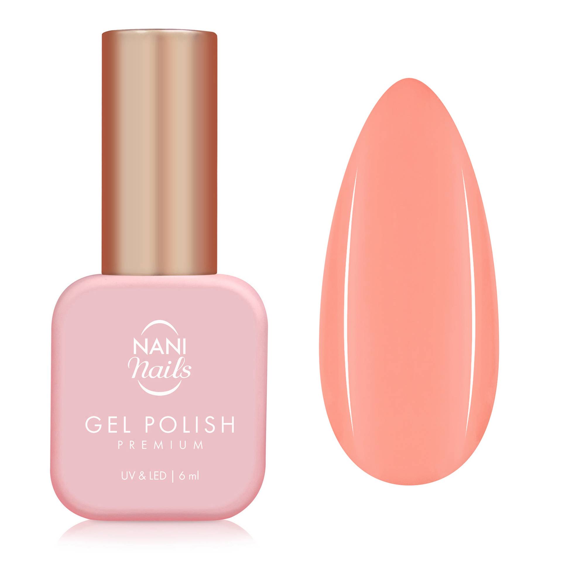 NANI ojă semipermanentă Premium 6 ml - Coraline