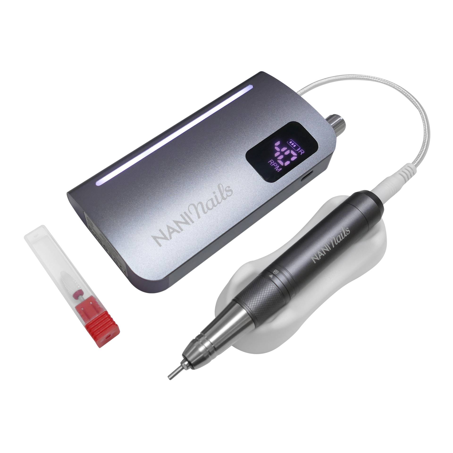 NANI freză de unghii wireless – Silent Touch 40W