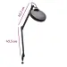 NANI επιτραπέζια λάμπα LED με μεγεθυντικό φακό 24 W – Black