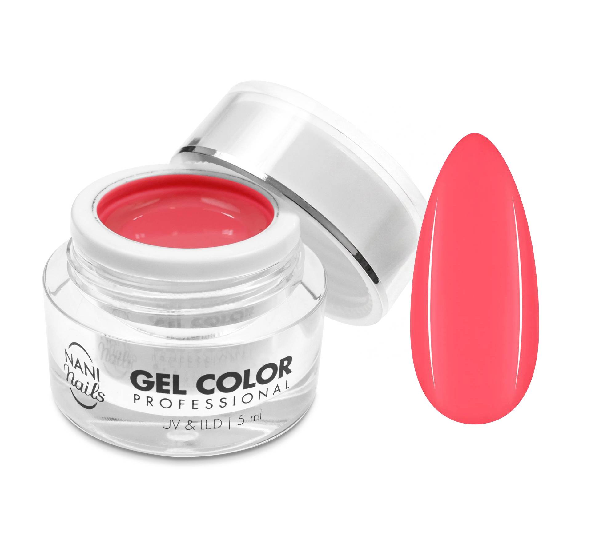 Gel UV/LED NANI Professional 5 ml - Bright Coral