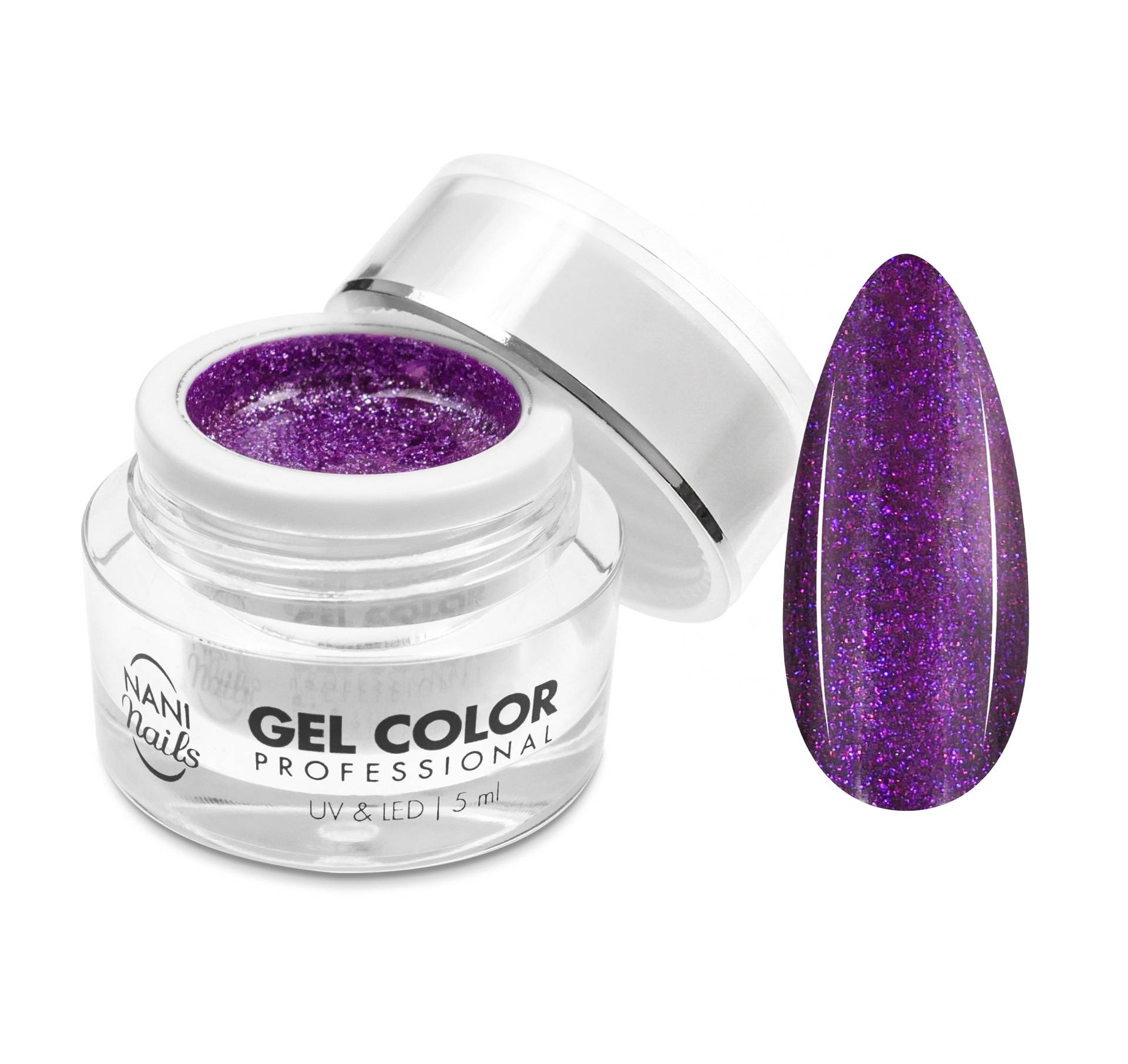 Gel UV/LED NANI Professional 5 ml - Purple Orchid