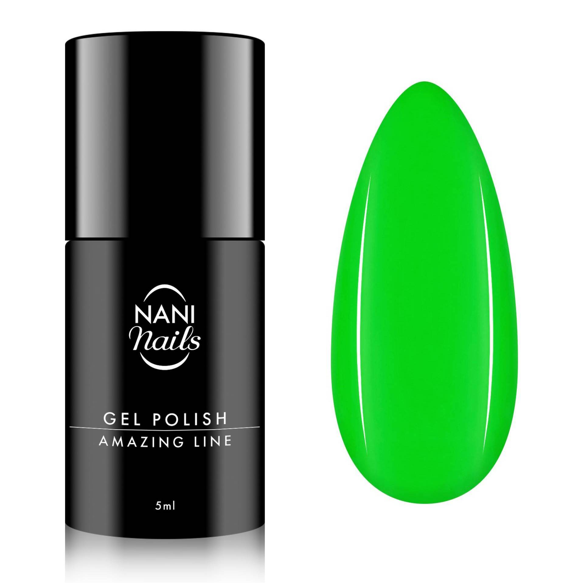 NANI gel lak Amazing Line 5 ml - Neon Green
