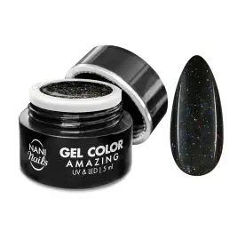 NANI UV gel Amazing Line 5 ml - Black Rainbow