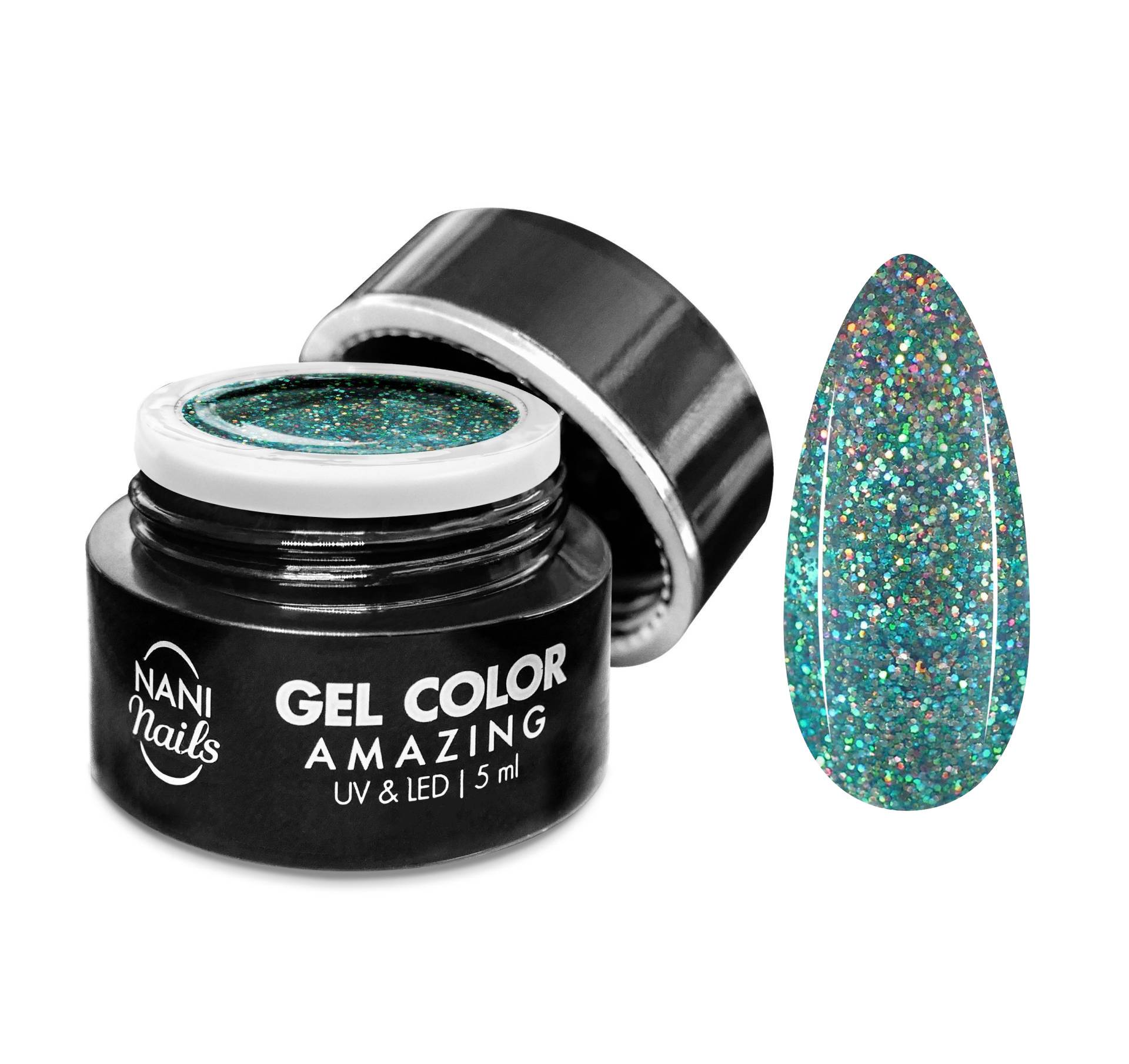 NANI gel UV Amazing Line 5 ml - Party Look Cyan