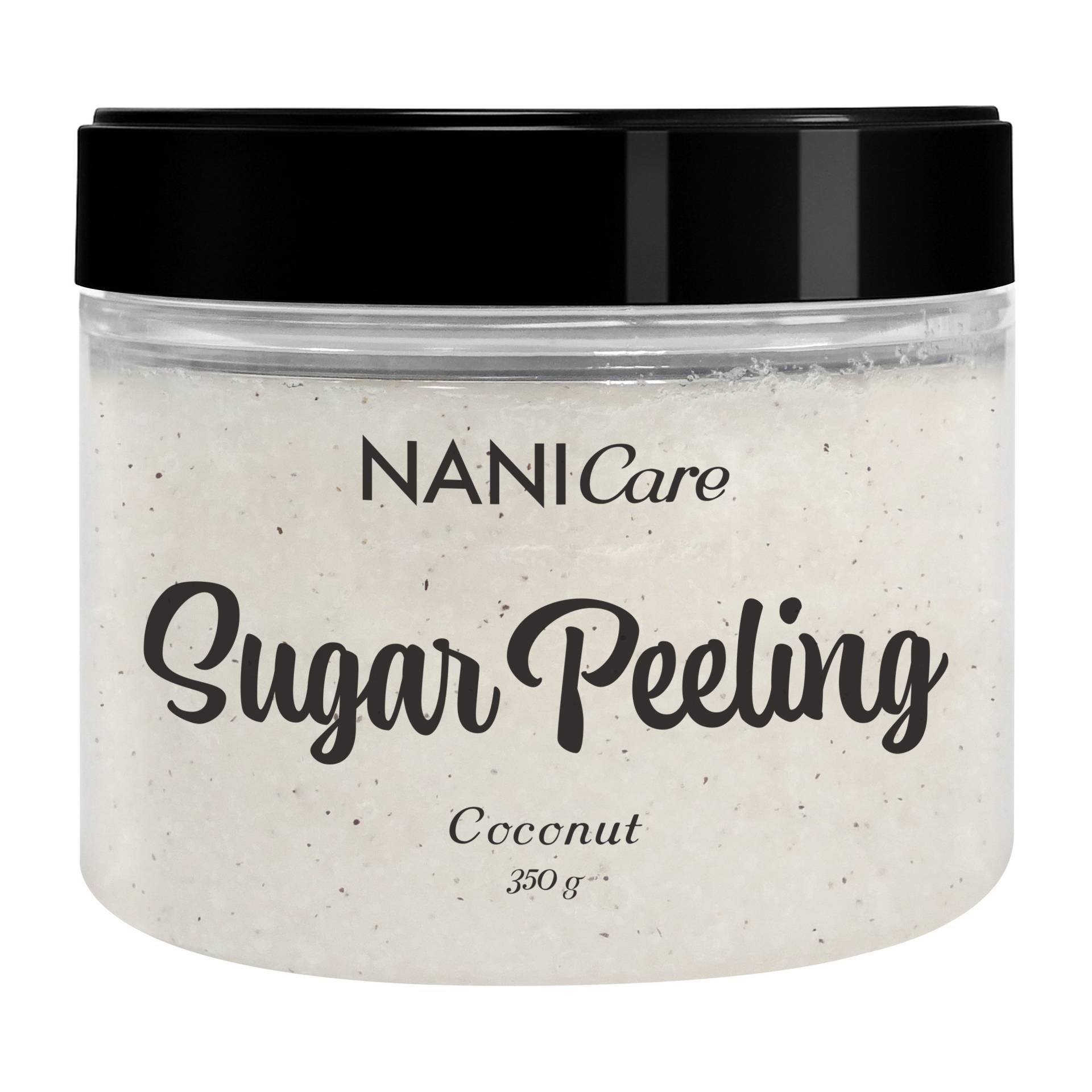 NANICare scrub cu zahăr pentru călcâie și tălpi 350 ml